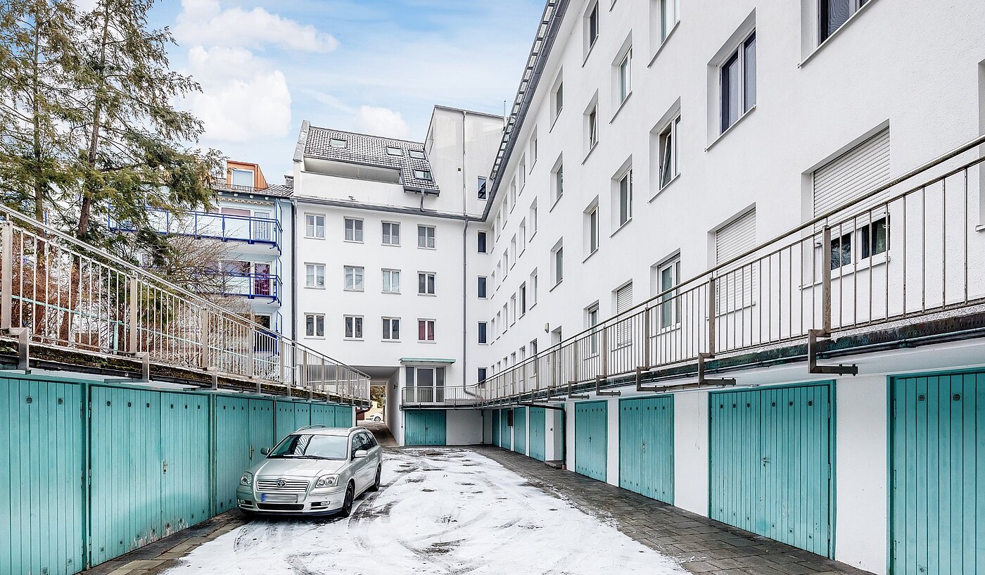 Apartamento de 1 habitación | München-Milbertshofen | 2101ML2 | Ruhiger Innenhof