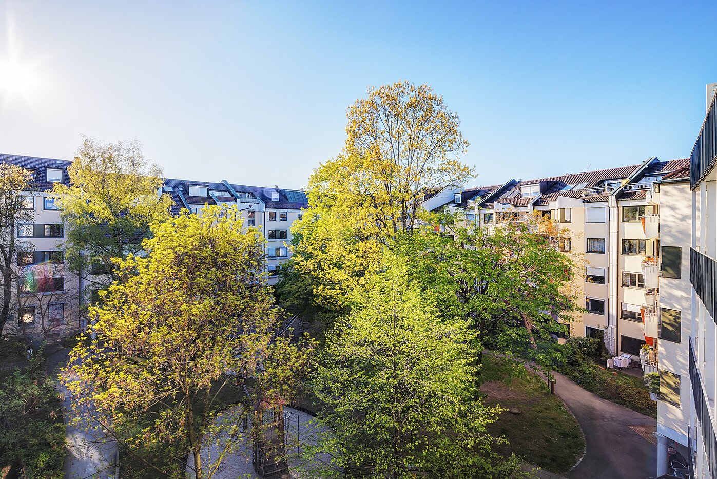 Apartment de 1.5 habitaciones | München-Bogenhausen | 70378 | ...mit Blick ins Grüne