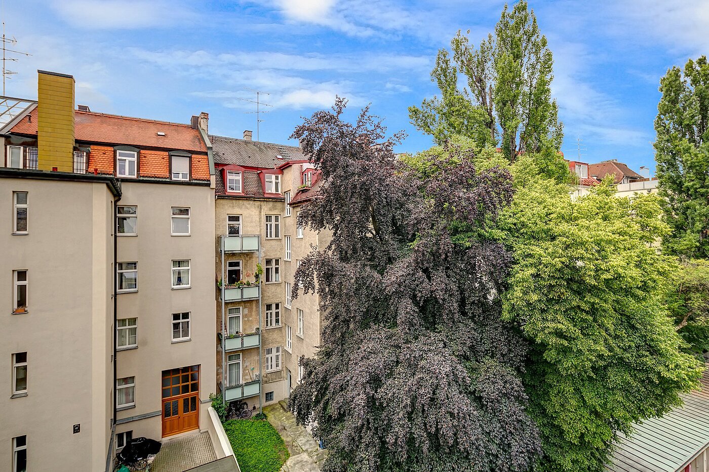 Apartamento de 1 habitación | München-Schwabing | 2106ML1 | Charmanter Hinterhofcharakter