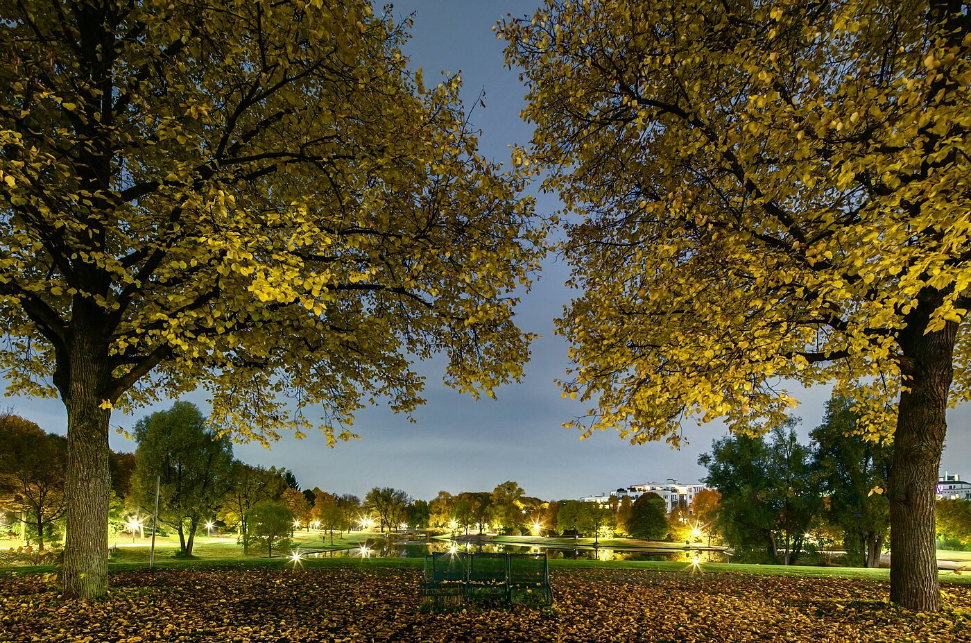 Apartamento de 1 habitación | München-Sendling-Westpark | 2008ML1 | Abenddämmerung im Westpark