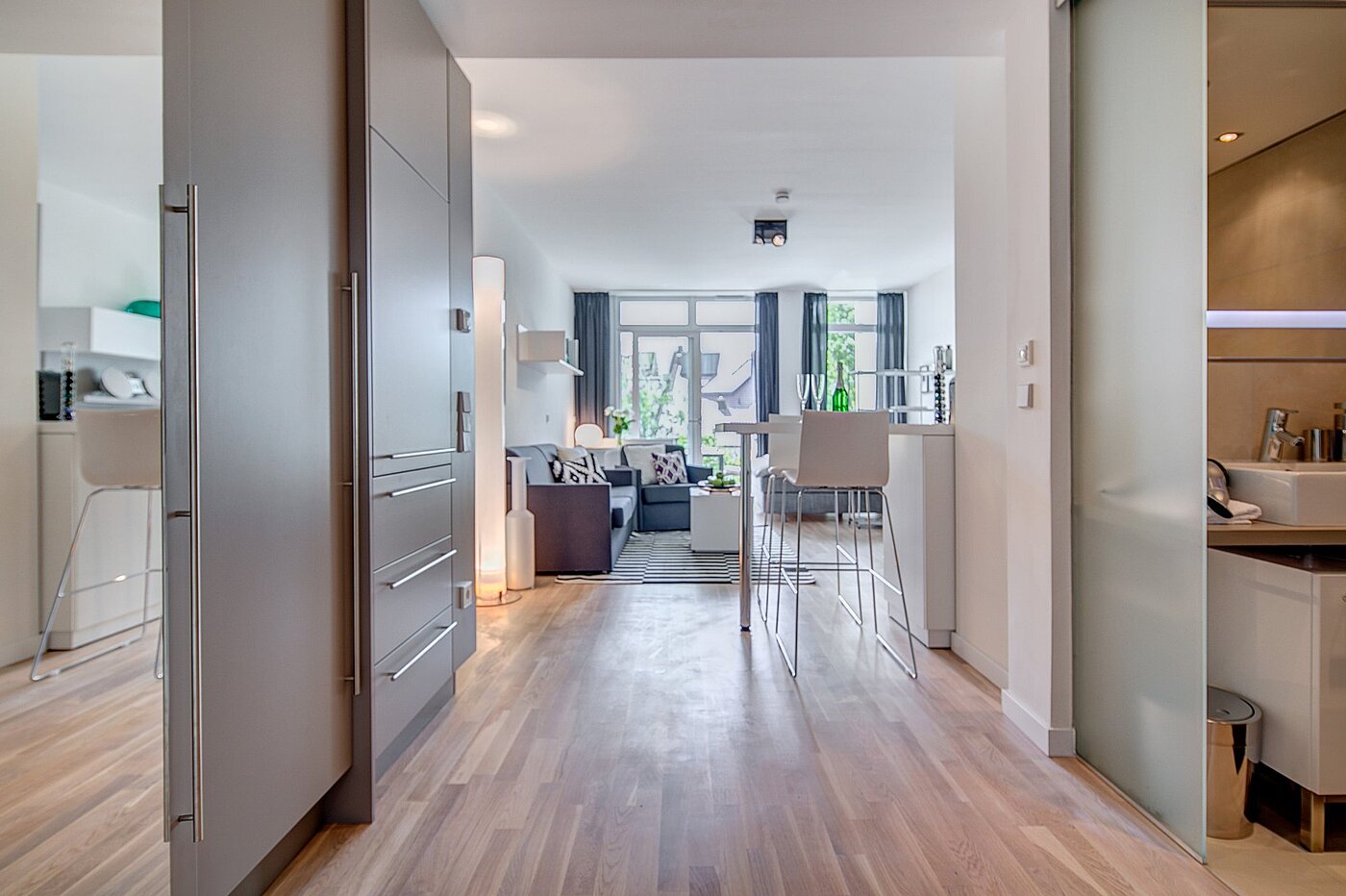Apartamento de 1 habitación | München-Bogenhausen | 1807ML5 | Ansprechender Eingangsbereich