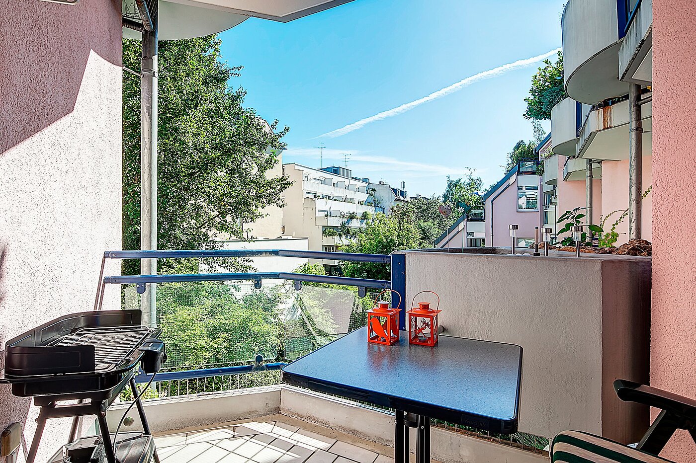 Apartamento de 2 habitaciones | München-Nymphenburg | 1809ML2 | Zugang zum Westbalkon