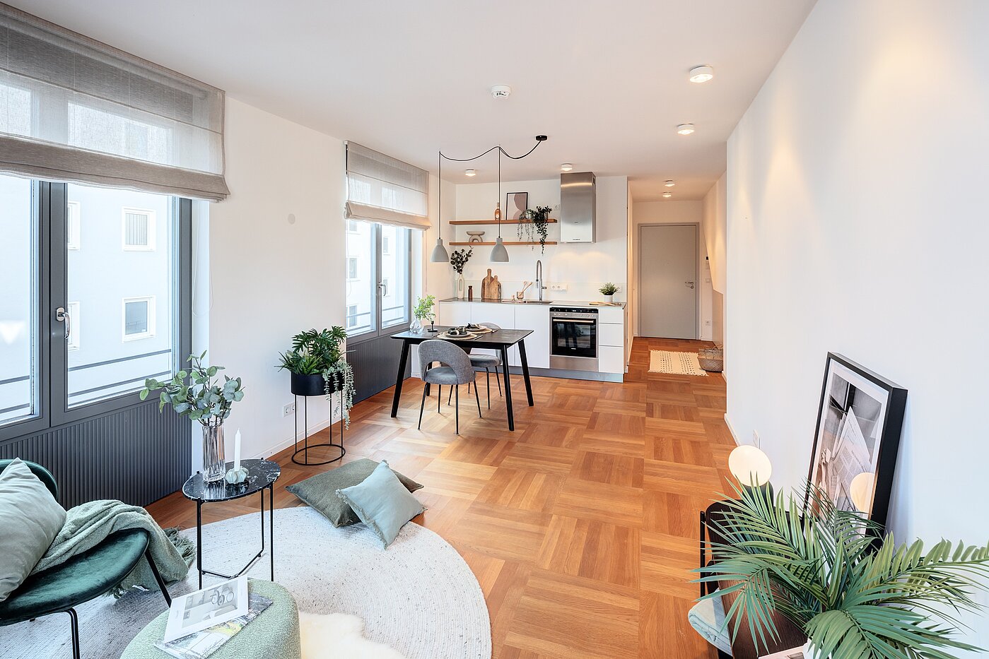 Apartamento de 2 habitaciones | München-Schwabing | 70195 | ...hellen Wohnbereich