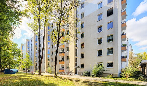 Apartamento de 2 habitaciones | München-Bogenhausen | 70287 | Ansicht Eingangsseite