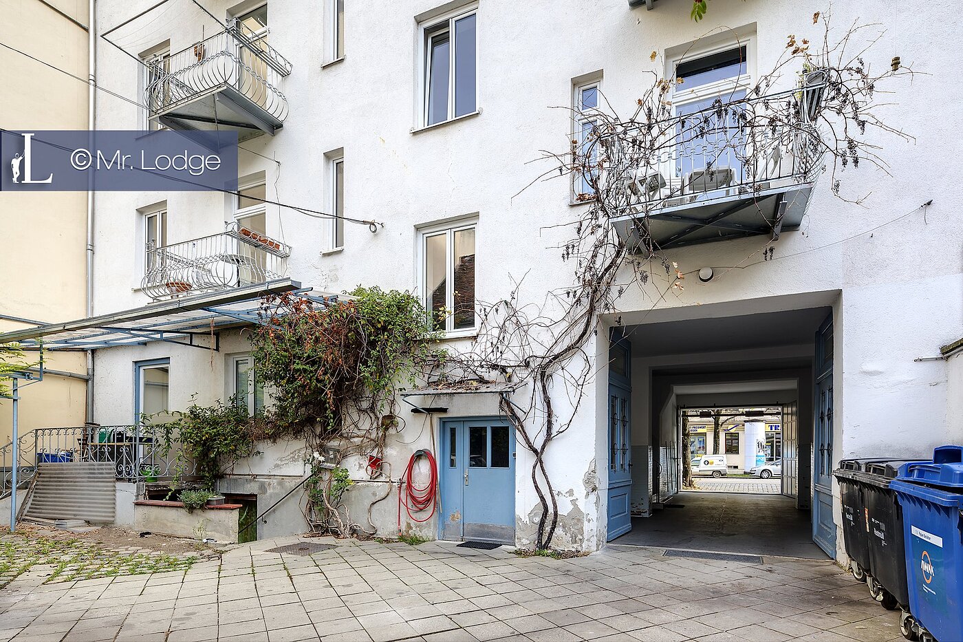 Apartamento de 2.5 habitaciones | München-Haidhausen | 1710D2 | Hausrückseite