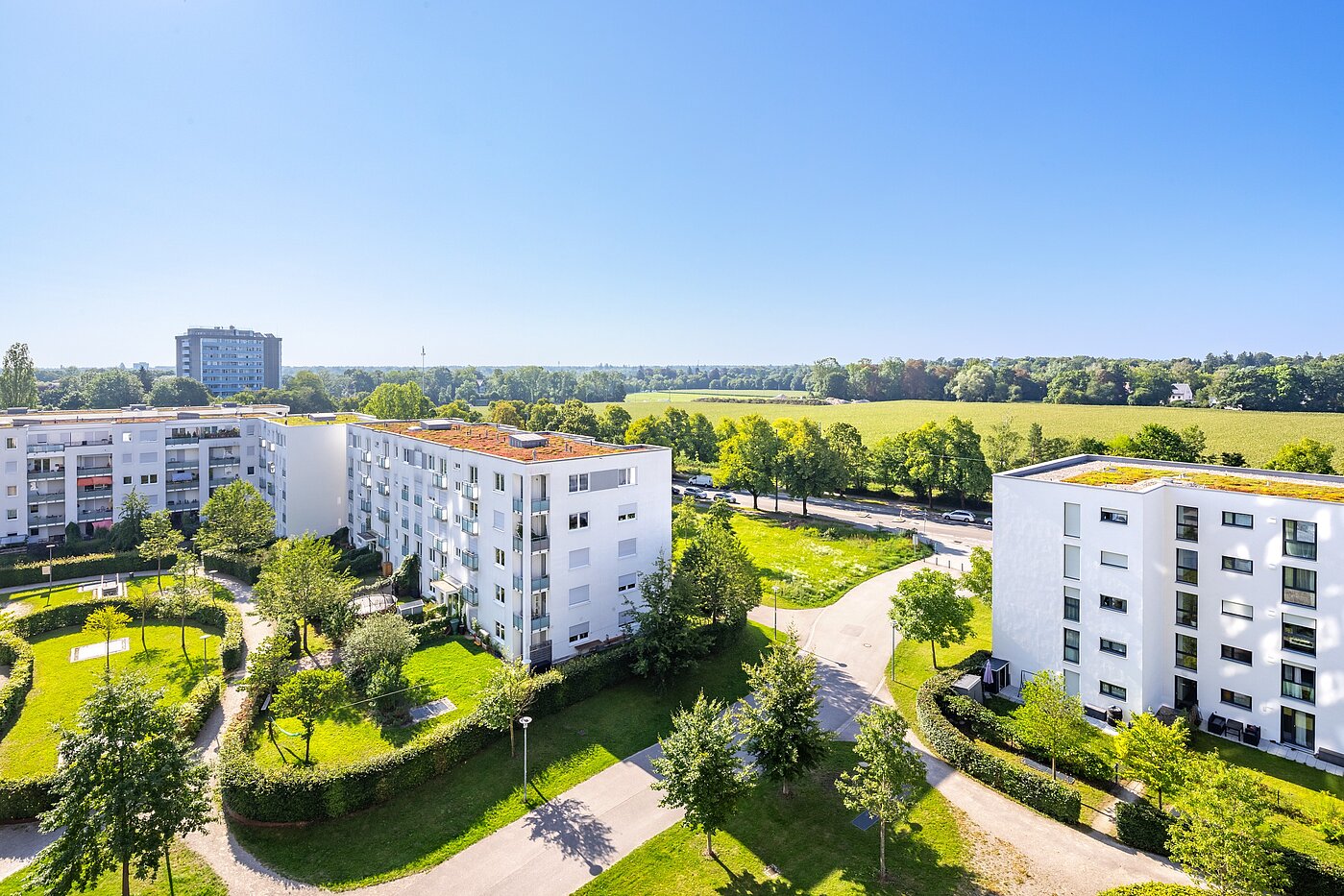 Apartamento de 3 habitaciones | München-Obersendling | 70260 | Aussicht