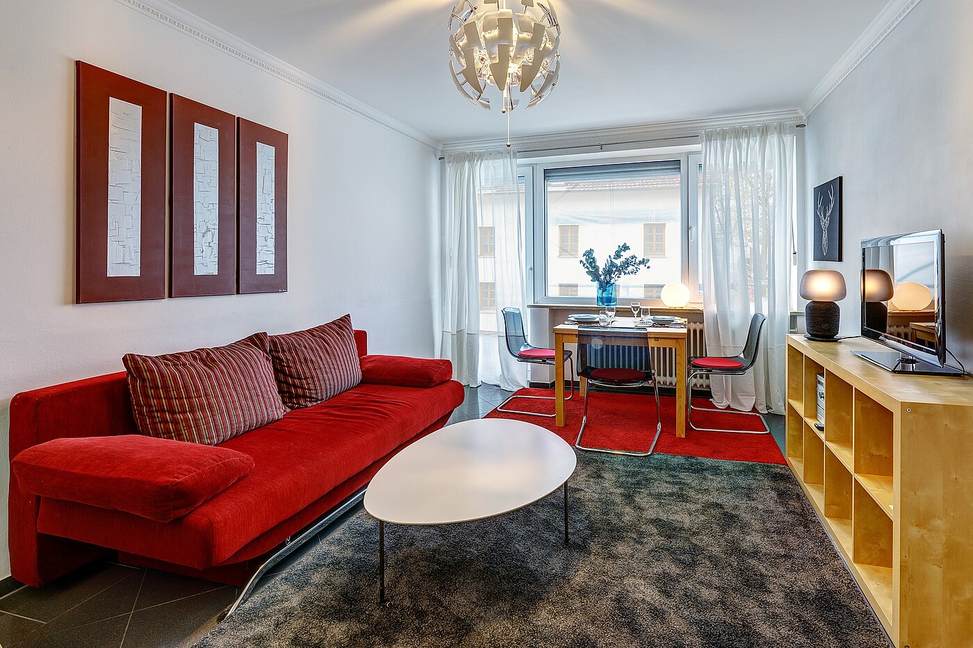 Apartamento de 2 habitaciones | München-Milbertshofen | 701801 | Gemütliches Wohnzimmer...