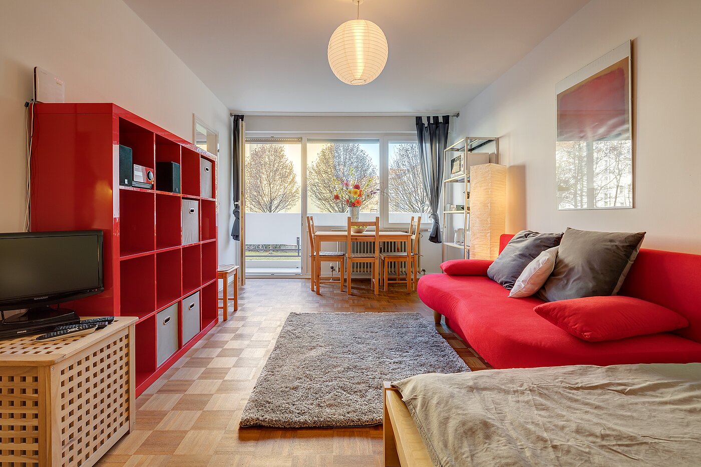 Apartamento de 1 habitación | München-Neuhausen | 2301ML8 | ...mit Platz zum Essen...