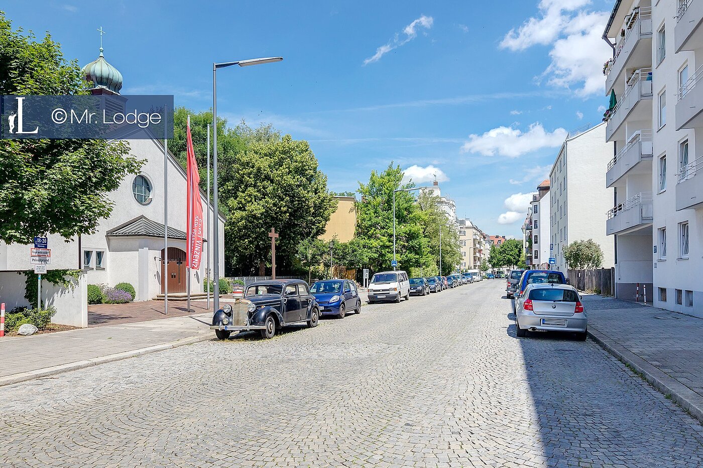 Apartamento de 1 habitación | München-Neuhausen | 1703ML9 | ruhige seitenstraße
