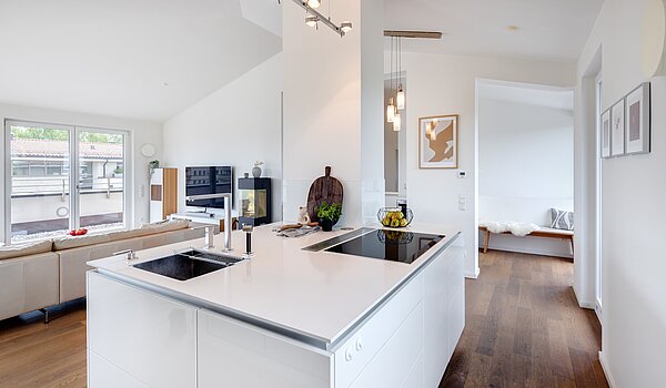 Penthouse de 3.5 habitaciones | München-Oberföhring | 70237 | ... mit Kochinsel und ...