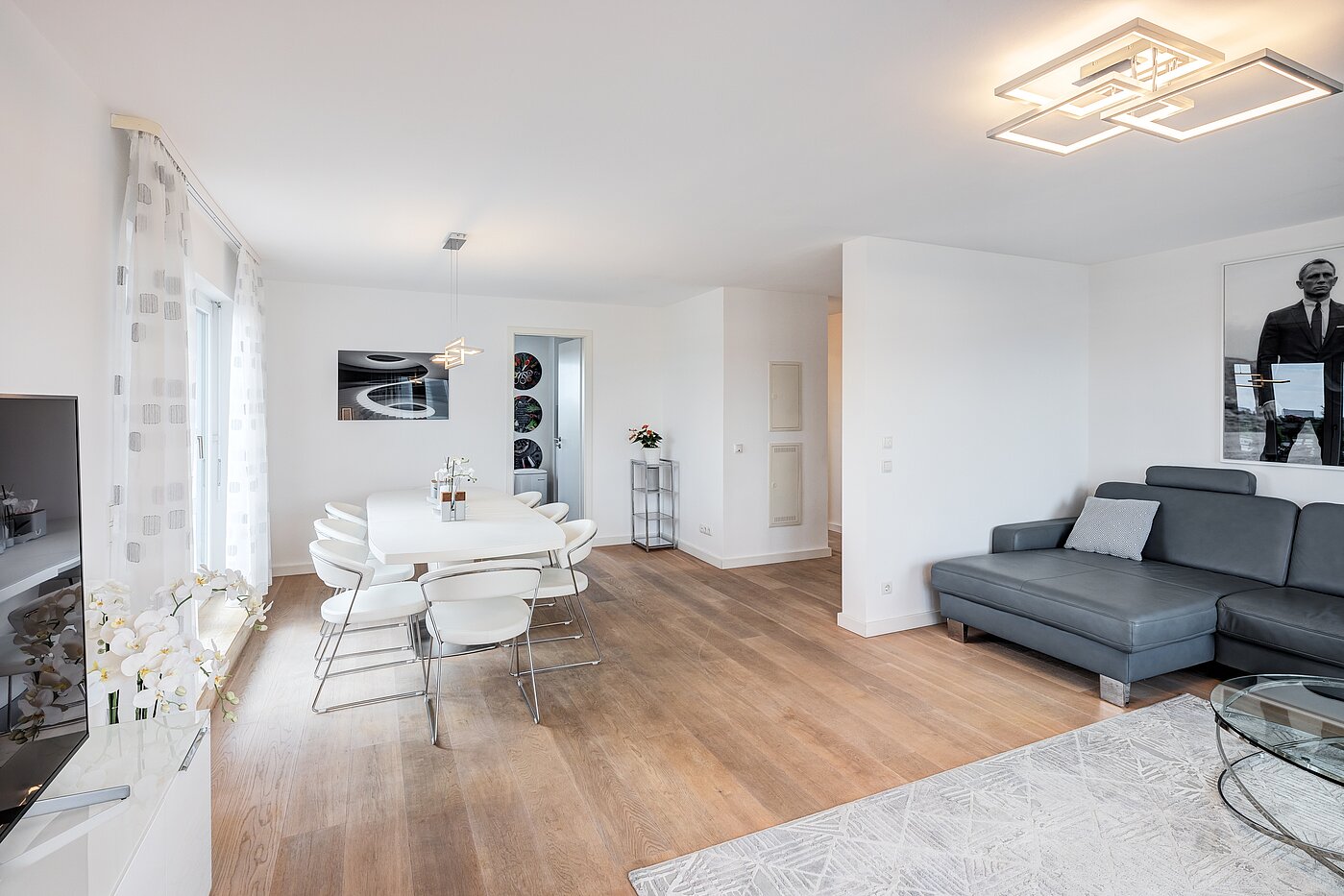 Penthouse de 3 habitaciones | München-Riem | 70468 | Wohnzimmer