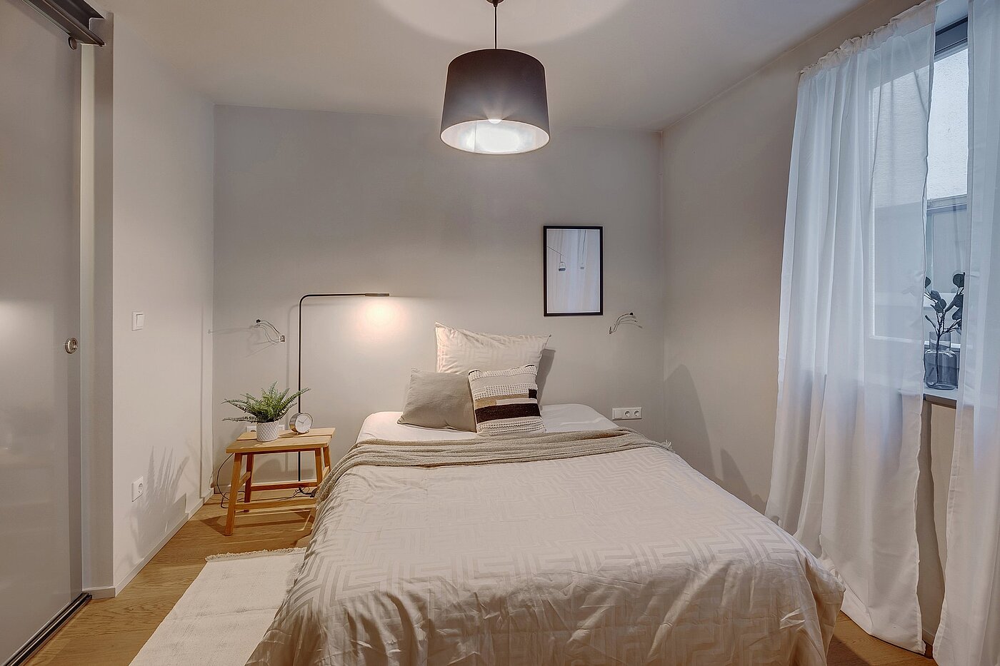 Entresuelo  de 2 habitaciones | München-Lehel | 2012ML1 | Gemütliches Schlafzimmer...