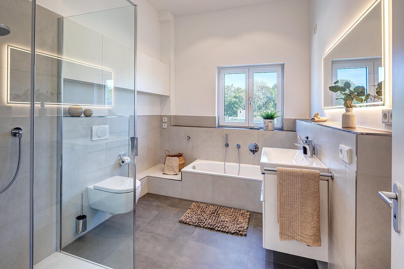 Piso dúplex  de 4 habitaciones | München-Obermenzing | 701553 | Helles Bad mit Badewanne...