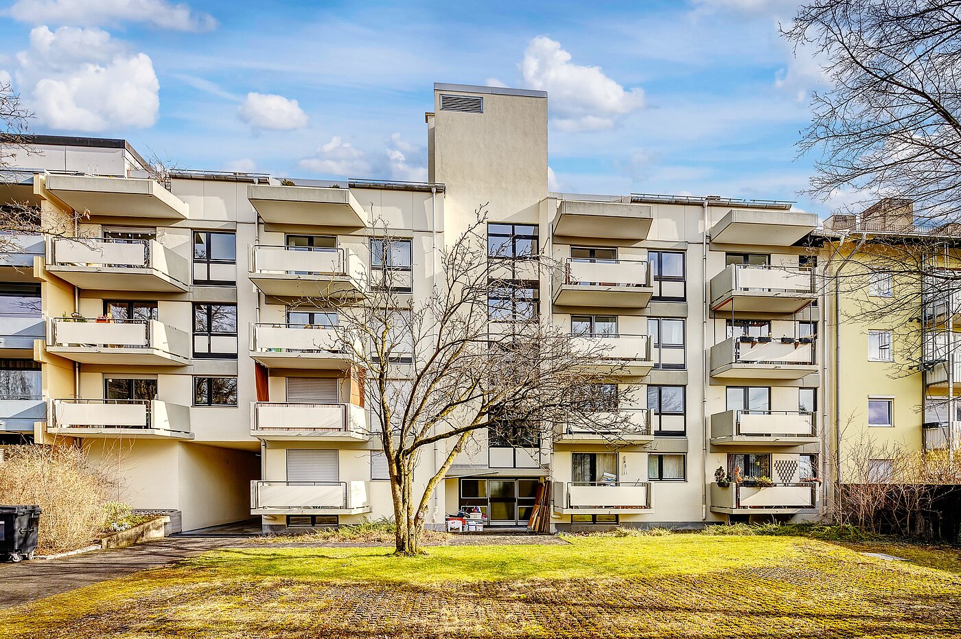 Apartamento de 1 habitación | München-Milbertshofen | 2112ML4 | Gartenansicht