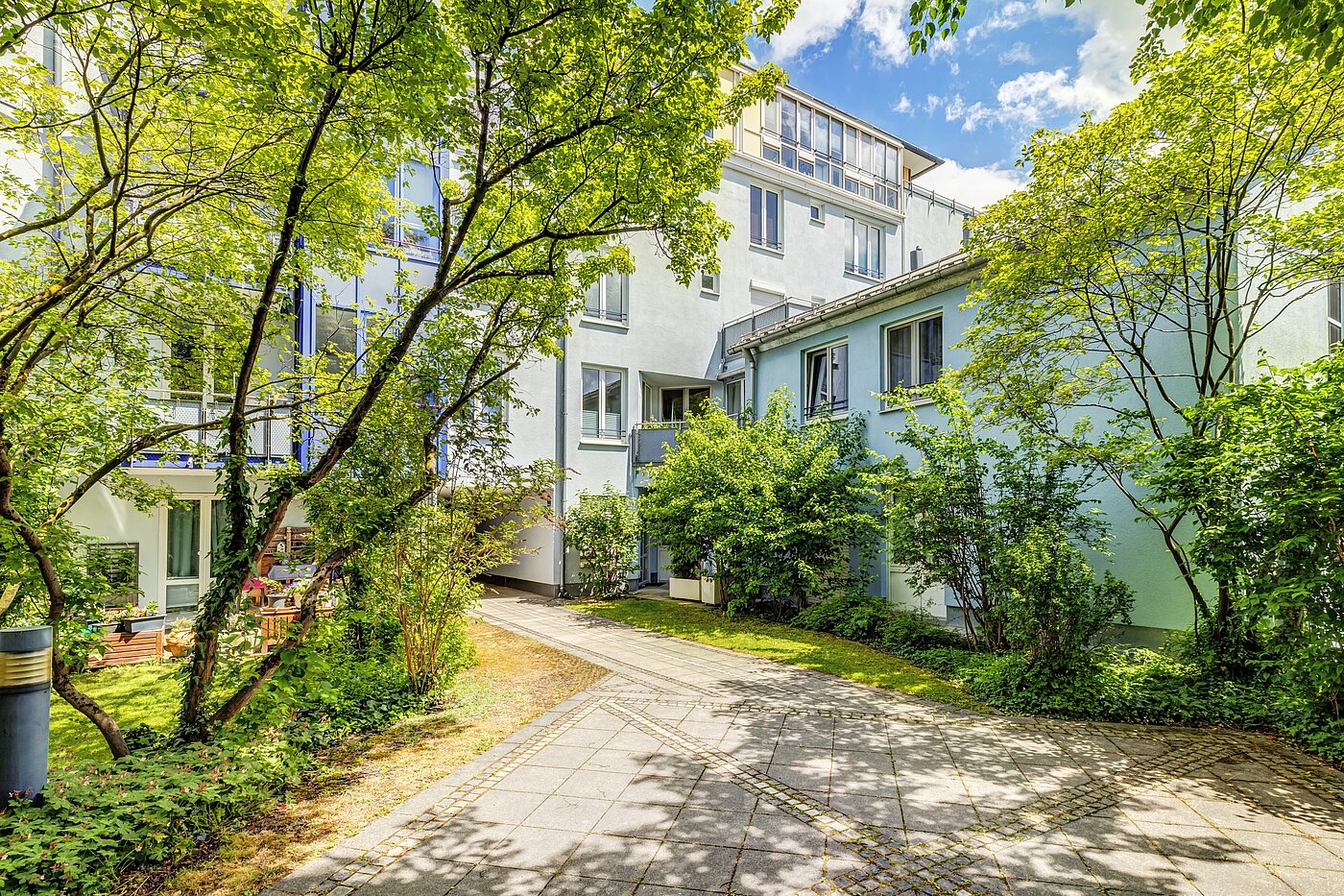 Apartamento de 2 habitaciones | München-Neuhausen | 70440 | Außenansicht