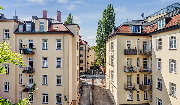 Apartamento de 2 habitaciones | München-Schwabing | 70434 | ...mit Ausblick