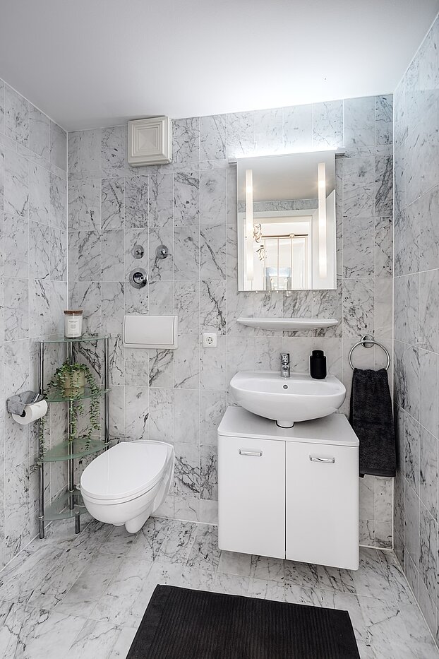Piso dúplex  de 2.5 habitaciones | München-Haidhausen | 701172 | Gästetoilette