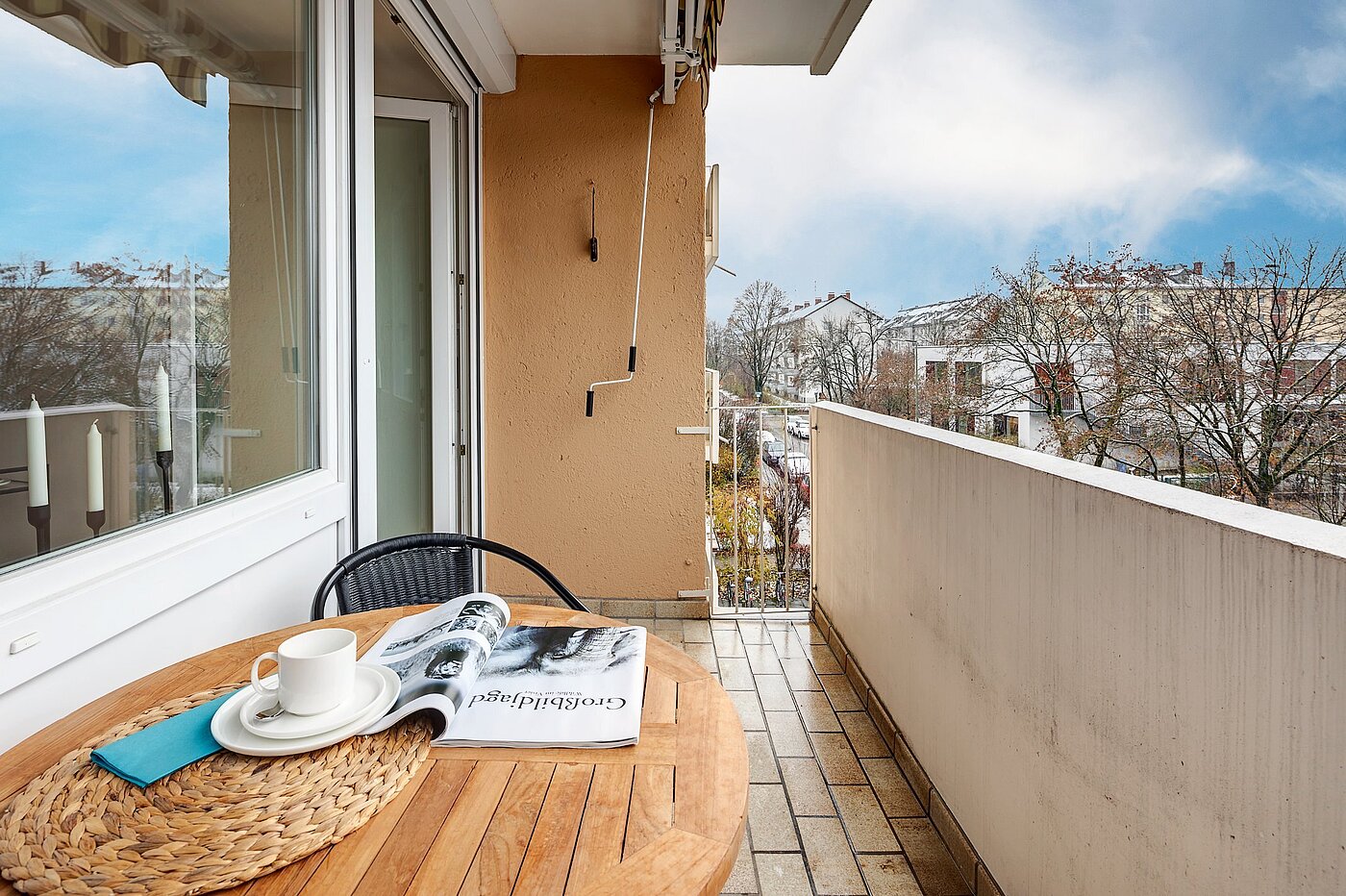 Apartamento de 2 habitaciones | München-Sendling-Westpark | 1811ML1 | .. mit Markise