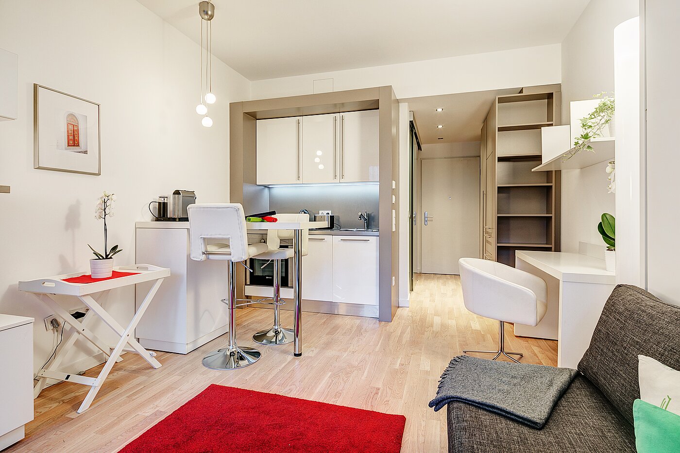 Piso en planta baja de 1 habitación | München-Bogenhausen | 2301ML3 | Stillvolles & hochwertiges Apartment