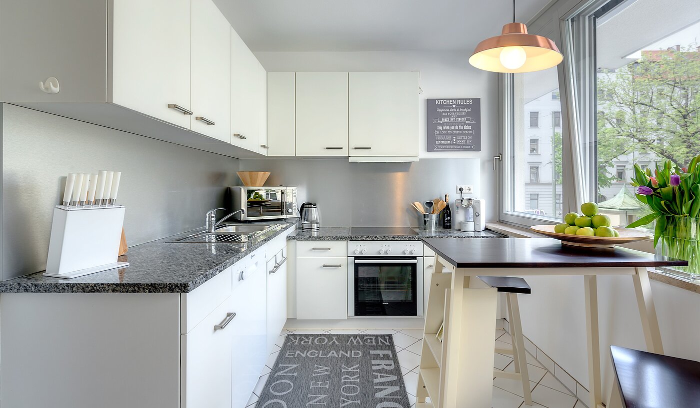 Apartamento de 3 habitaciones | München-Isarvorstadt | 70157 | ...voll ausgestattet