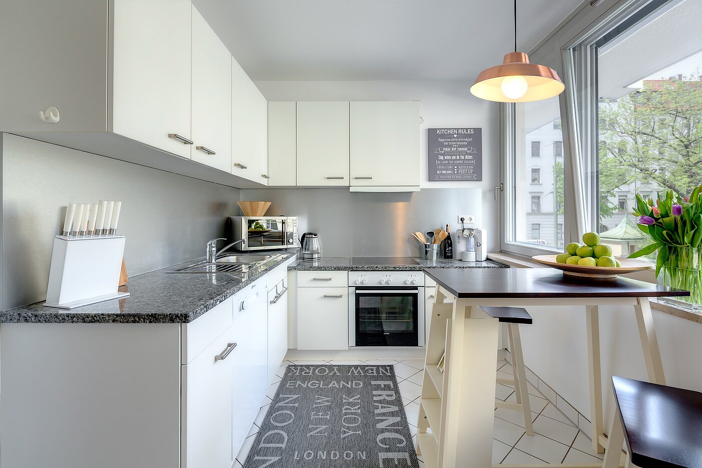 Apartamento de 3 habitaciones | München-Isarvorstadt | 70157 | ...voll ausgestattet