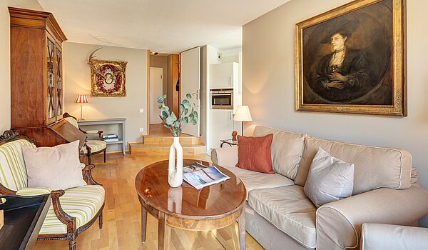 Apartamento de 1.5 habitaciones | München-Maxvorstadt | 70480 | Wohnzimmer