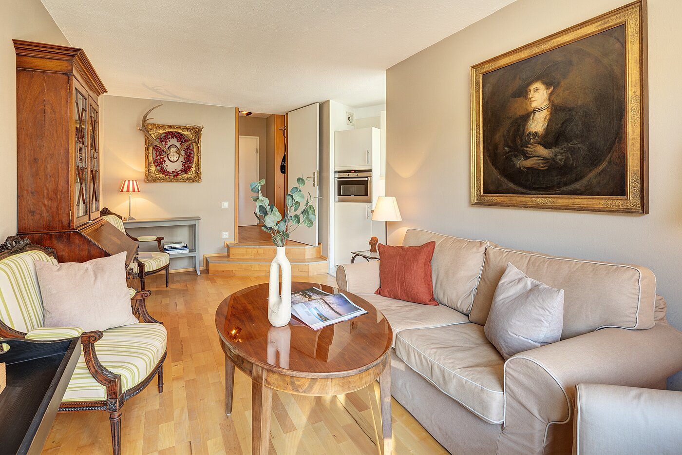Apartamento de 1.5 habitaciones | München-Maxvorstadt | 70480 | Wohnzimmer
