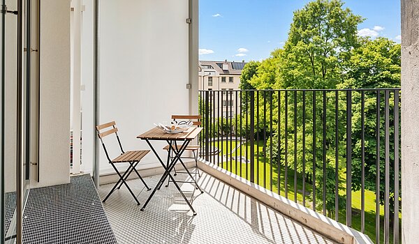Apartment de 1.5 habitaciones | München-Bogenhausen | 702971 | Balkon zum...