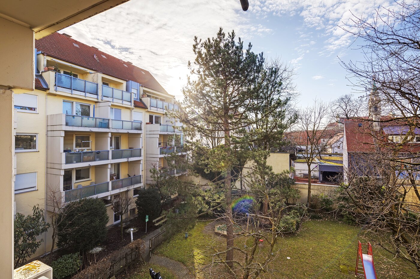 Apartamento de 3 habitaciones | München-Sendling | 1712ML3 | Balkonaussicht