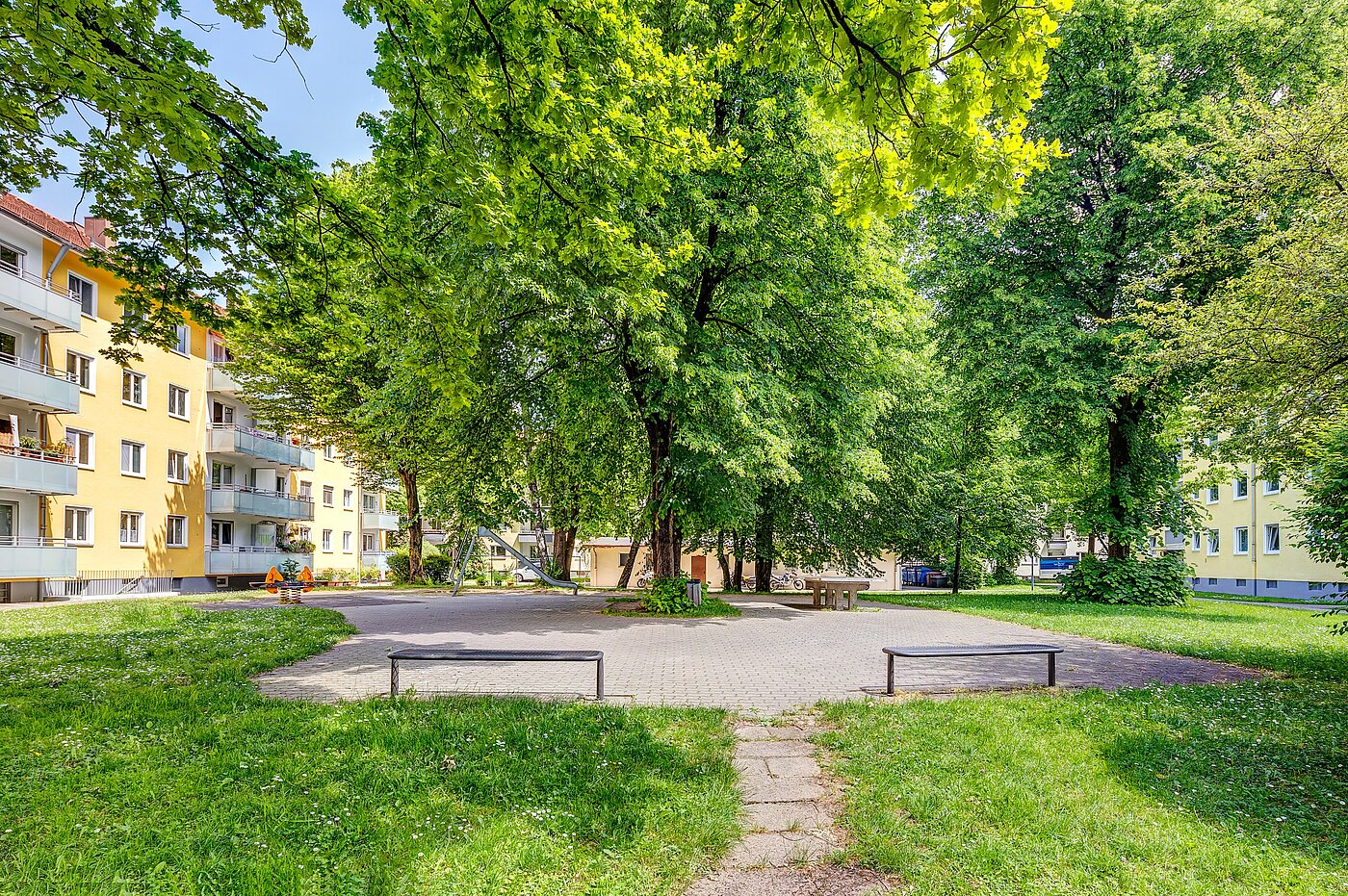 Apartamento de 2.5 habitaciones | München-Berg am Laim | 70030 | ...ins Grüne