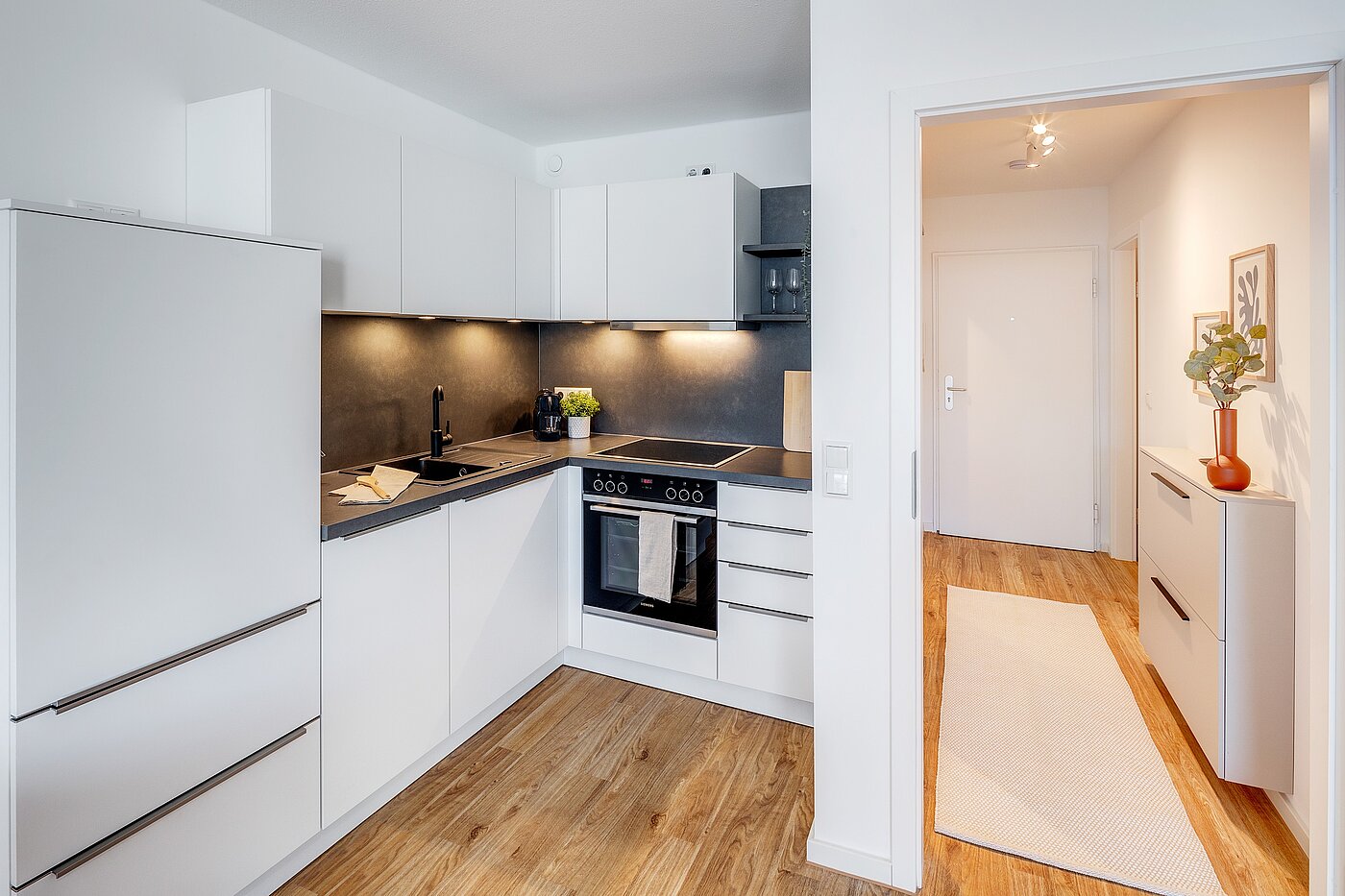 Apartamento de 1 habitación | München-Neuhausen | 70197 | Einbauküche mit allen...