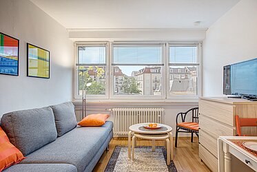 Ludwigsvorstadt: Bonito piso de una habitación, tranquilo y céntrico — disponible