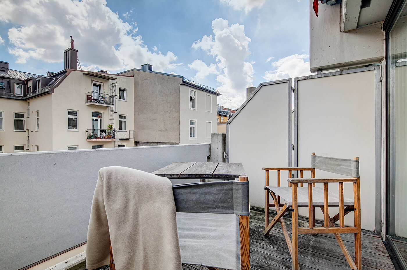Apartment de 1 habitación | München-Maxvorstadt | 70448 | Terrasse