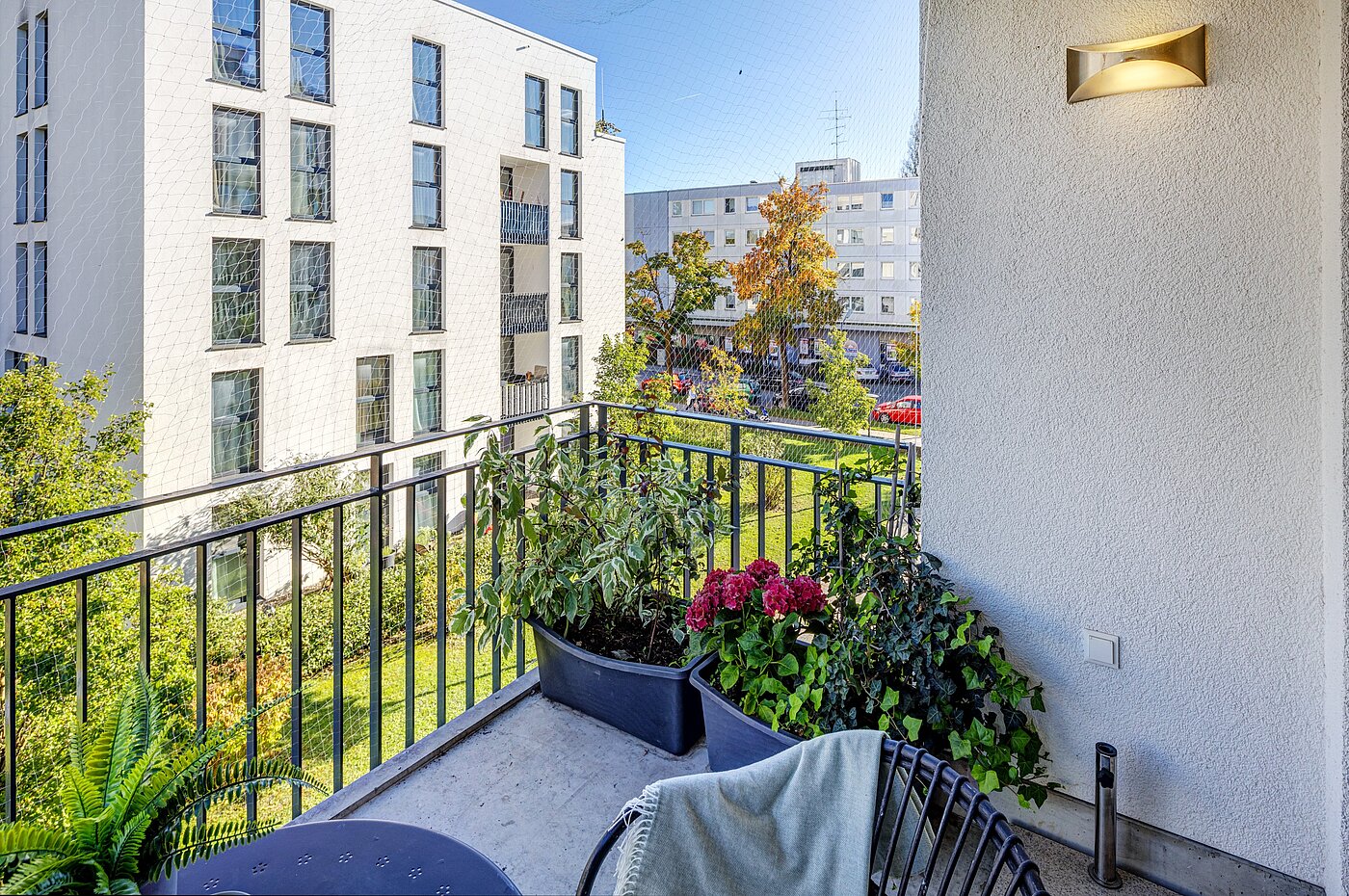 Apartamento de 2 habitaciones | München-Obergiesing | 70150 | Sonniger Balkon