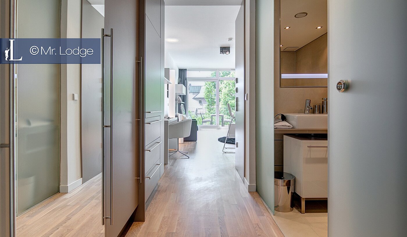 Apartamento de 1 habitación | München-Bogenhausen | 1802ML4 | und großer Spiegelwand