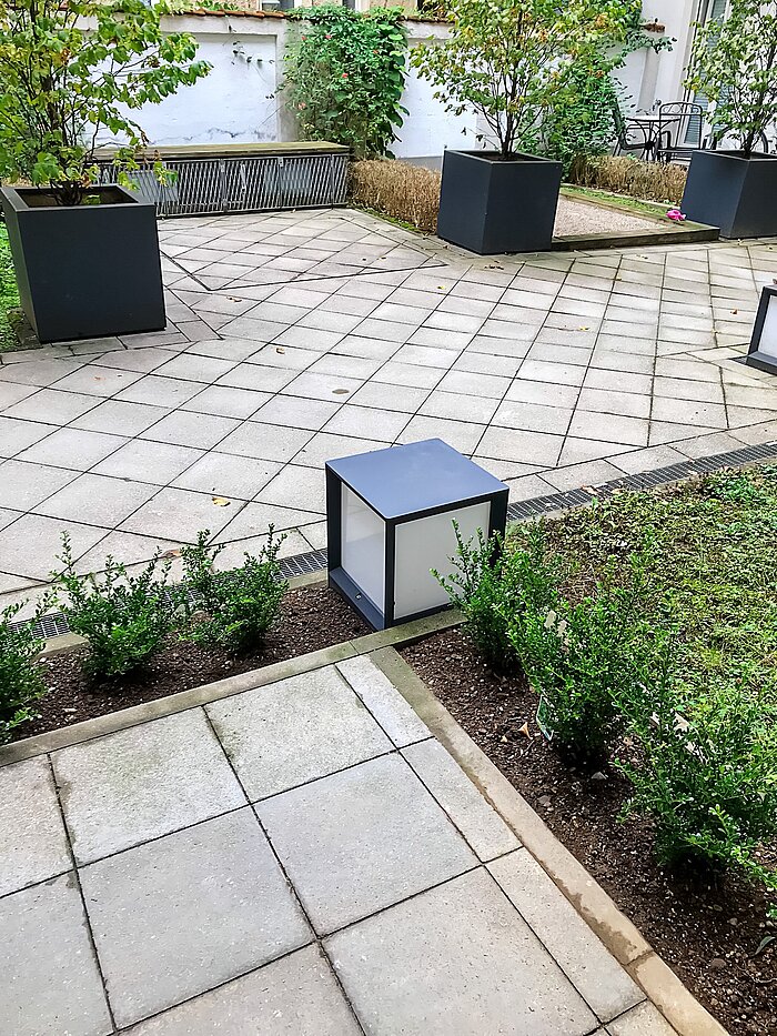 Piso en planta baja de 1.5 habitaciones | München-Lehel | 70149 | Zugang zur Terrasse...