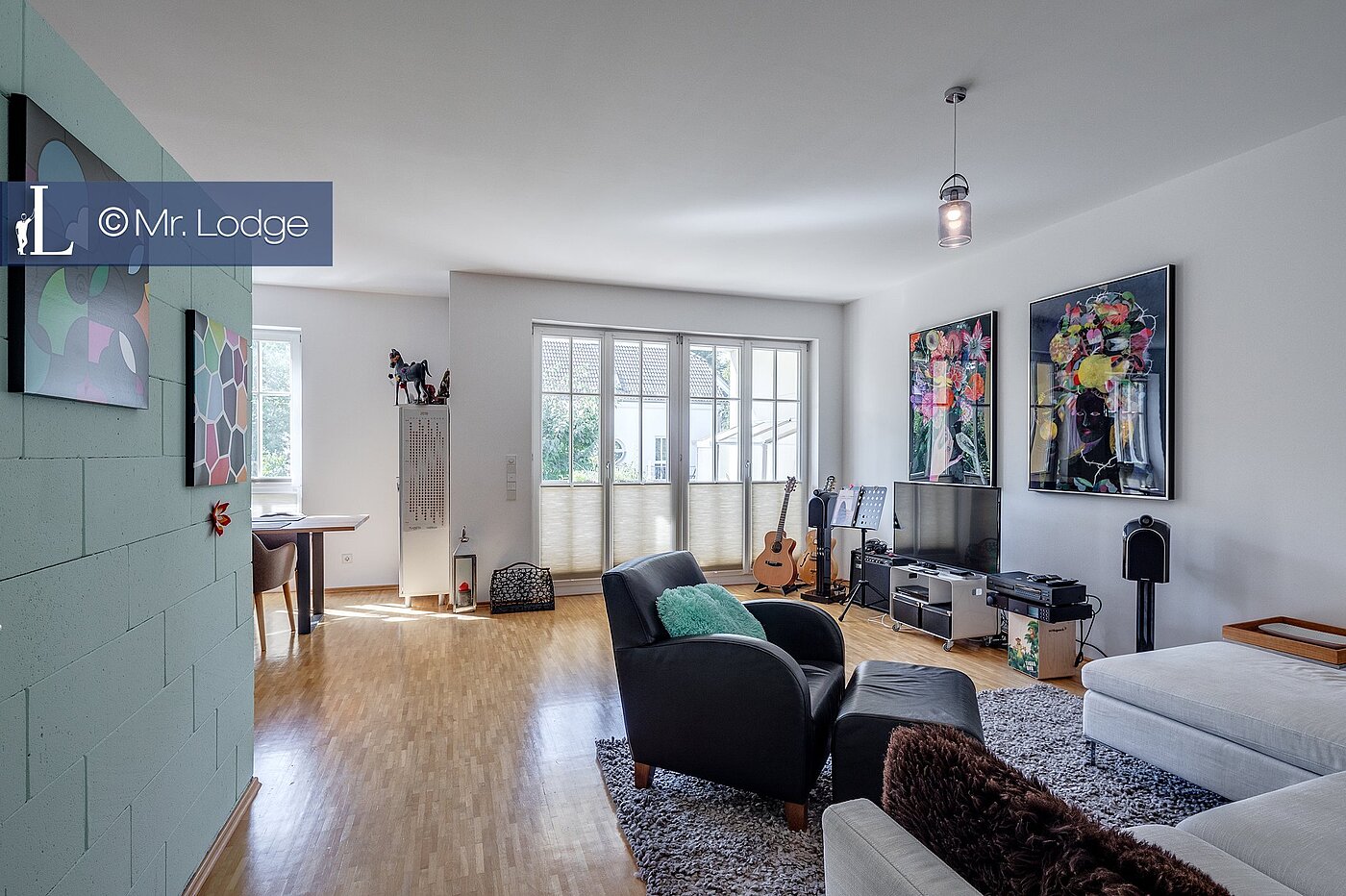 Apartamento de 3 habitaciones | München-Solln | 1809D8 | Helles Wohnzimmer