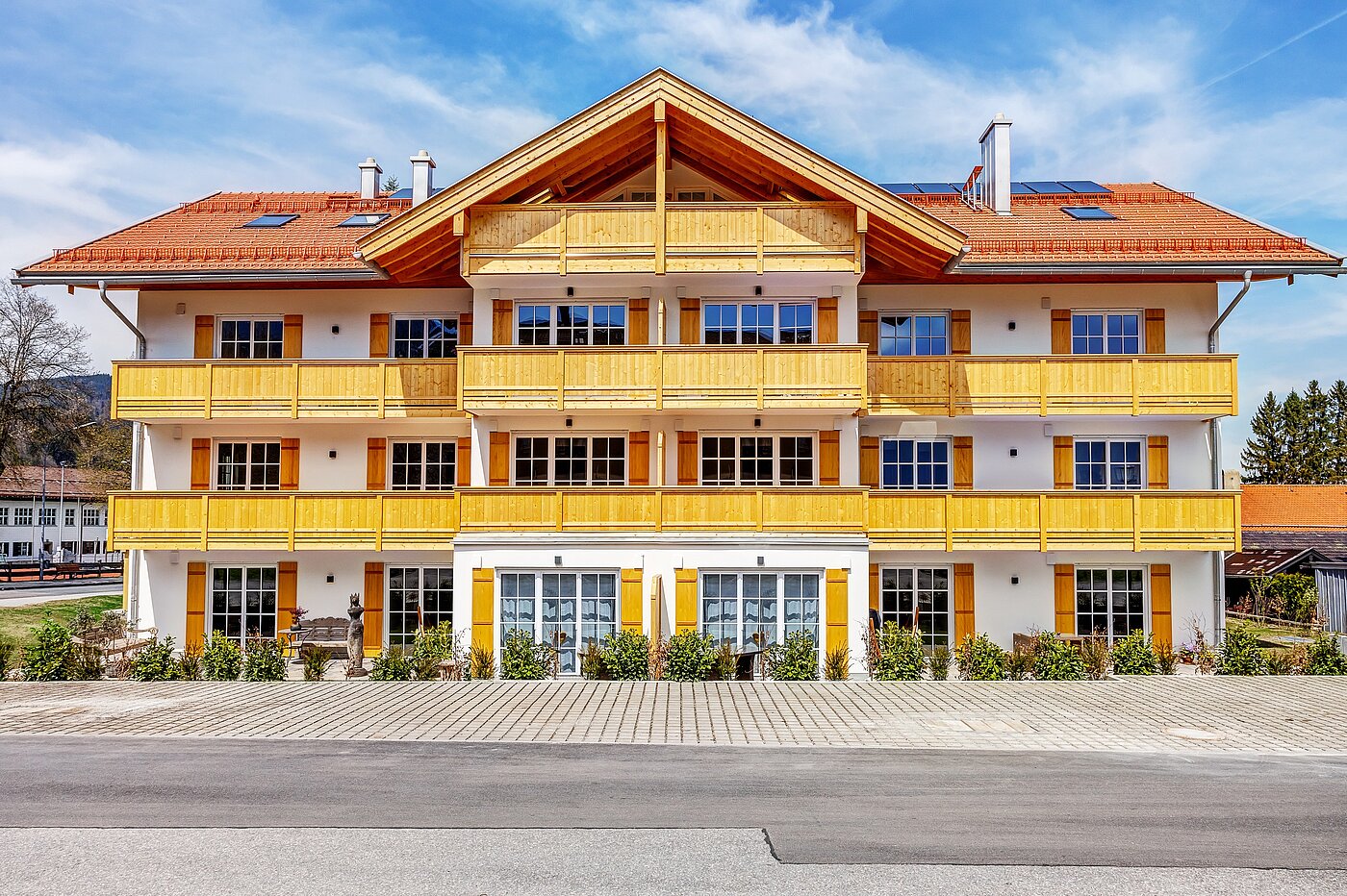 Piso en planta baja de 2 habitaciones | Bad Wiessee | 700942 | Südliche Außenansicht