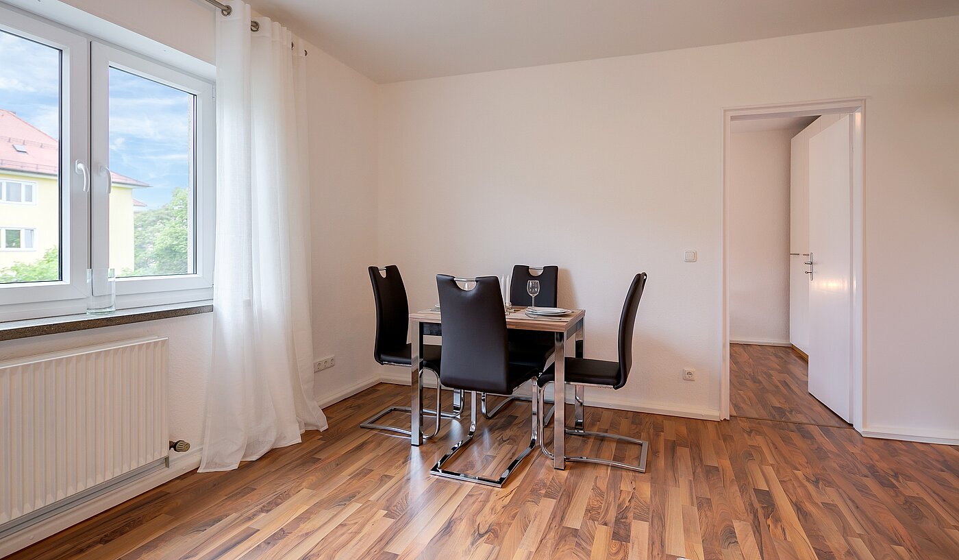 Apartamento de 2 habitaciones | München-Schwabing | 70096 | Essecke und Raum für Mehr