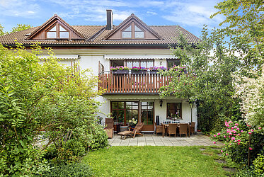 Apartamento de 2 habitaciones bien mantenido con jardín y sala de ocio en Lochhausen.