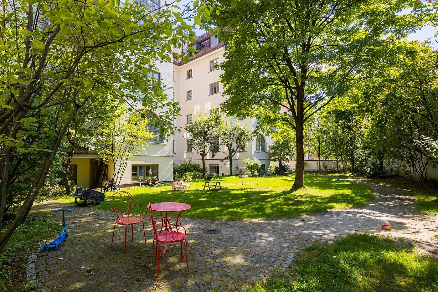 Apartamento de 1 habitación | München-Ludwigsvorstadt | 2108ML5 | ...im Hinterhof