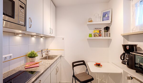 Apartment de 1 habitación | München-Sendling-Westpark | 70395 | Küche mit...