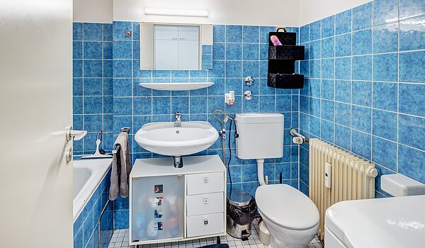 Apartamento de 1 habitación | München-Bogenhausen | 70264 | Bad mit Badewanne