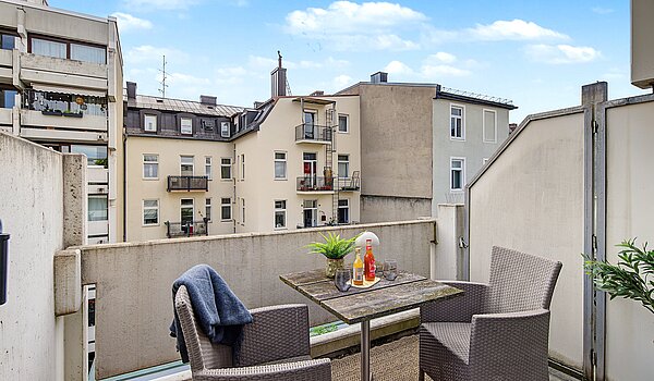 Apartment de 1 habitación | München-Maxvorstadt | 70448 | Terrasse