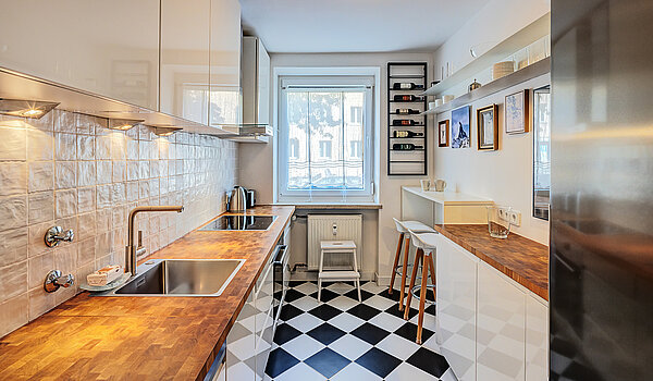 Apartamento de 3 habitaciones | München-Au | 70447 | Geschmackvolle Küche