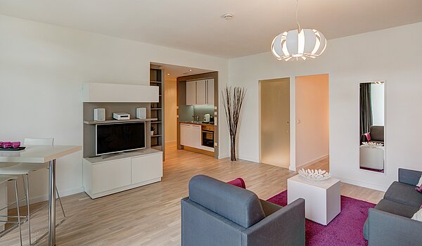 Apartment de 1.5 habitaciones | München-Bogenhausen | 702971 | Offener Grundriss