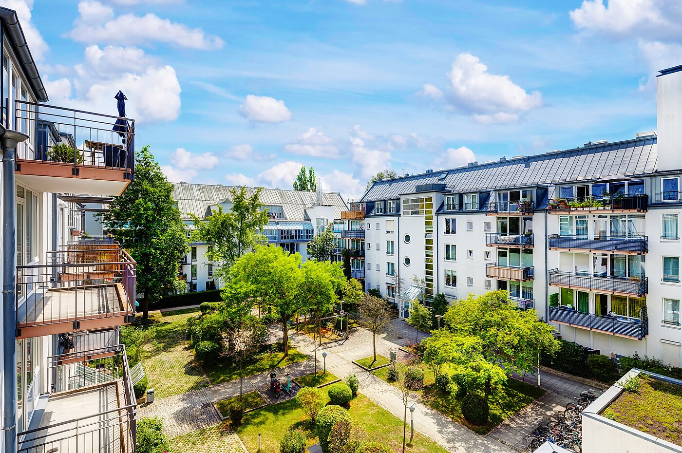 Apartamento de 2 habitaciones | München-Obersendling | 70039 | Mit Ausblick ins Karree