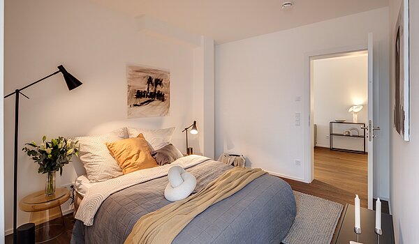 Piso con terraza  de 2 habitaciones | München-Harlaching | 70372 | Schlafen 1