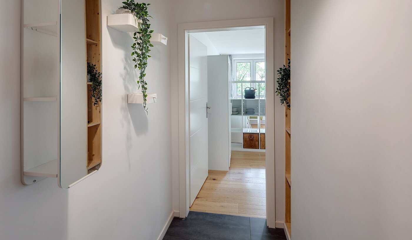 Apartamento de 1 habitación | München-Obergiesing | 1903ML2 | Heller Flur