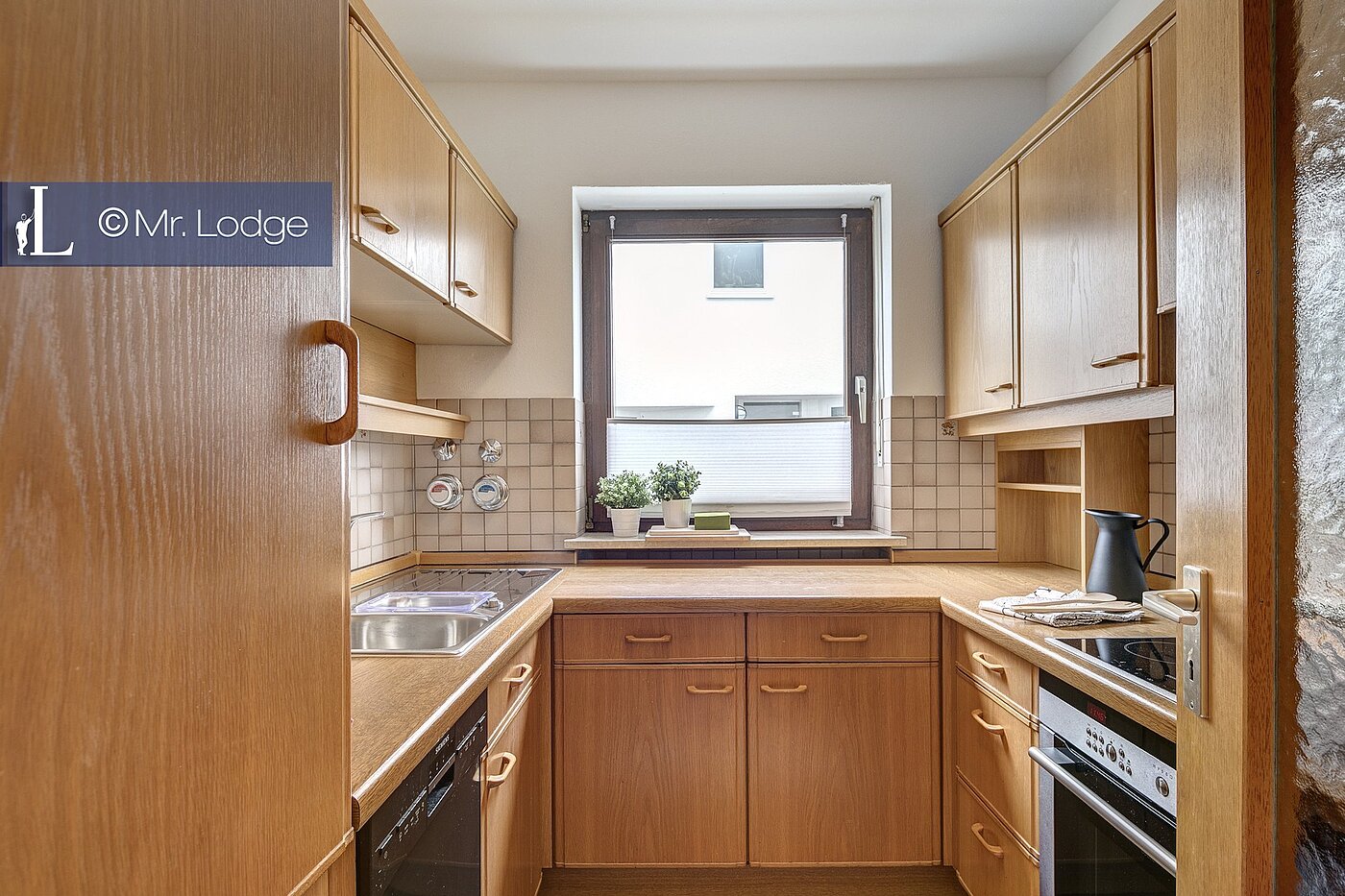 Piso en planta baja de 2 habitaciones | München-Harlaching | 1704ML6 | Küchenzeile in U-Form